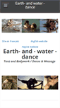 Mobile Screenshot of earthandwaterdance.com